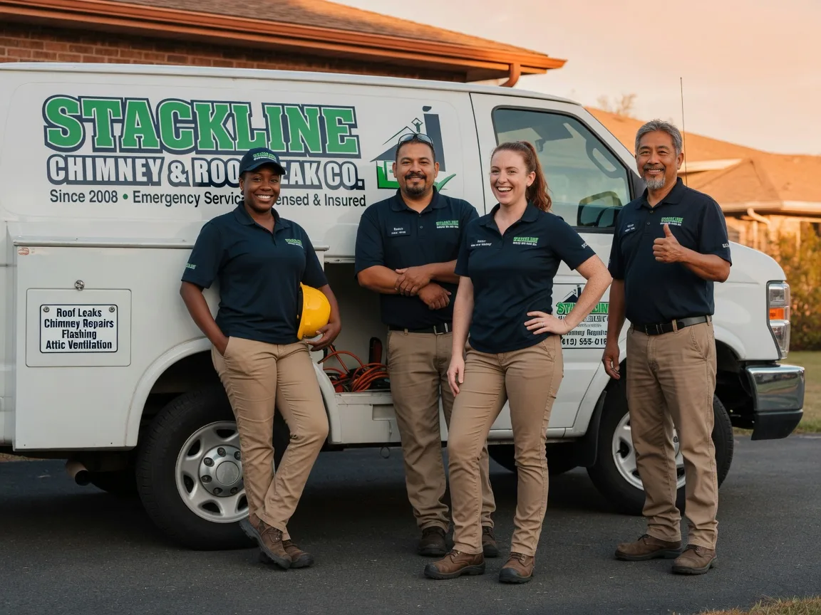 Chimney flashing repair company in Black River, MI